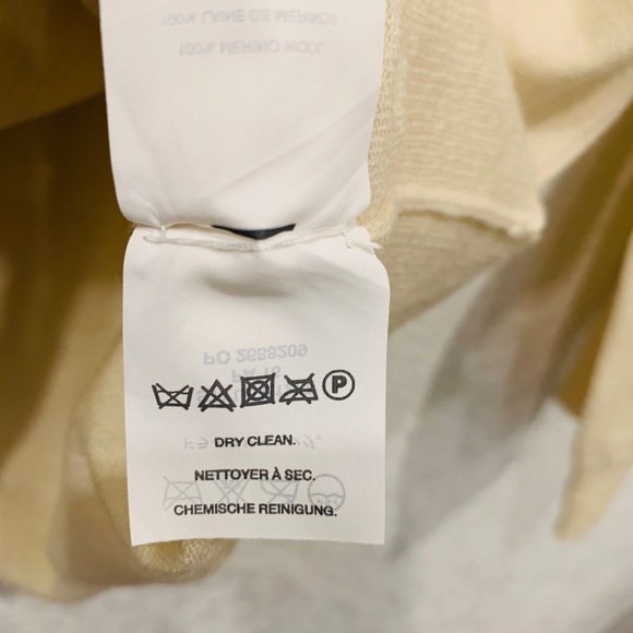 J crew 100% Merino Wool Tippi Beige Sweater XS - Picture 7 of 8